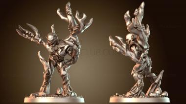 3D модель Злобные Призраки Зазубренные (STL)