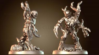 3D модель Злобные Призраки Искаженные (STL)