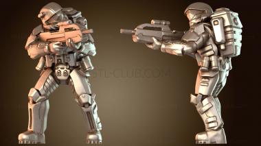 3D модель Тактический отряд (STL)