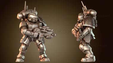 3D модель Отряд Рыцарей Караула Смерти (STL)