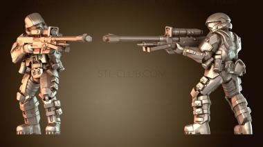 3D модель Снайпер отряда (STL)