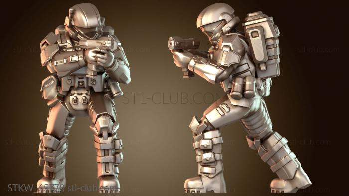 Military Оперативник-пистолет «Squad Wave»