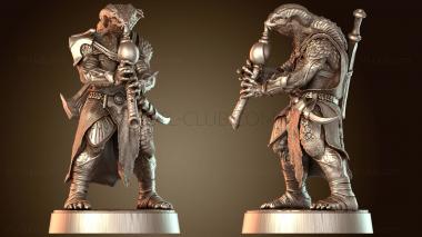 3D модель Ссраллские Воины-Полукровки (STL)