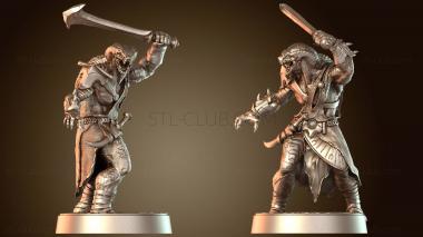 3D модель Ссралл Полукровки Защитник (STL)