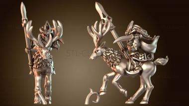 3D модель Stagriders Галантный всадник (STL)