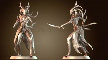 3D модель Сталкер Двойной Кинжал Бдительный (STL)