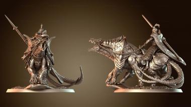 3D модель Стой с копьем (STL)