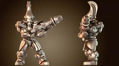 3D модель Постоянная женщина-скаут (STL)