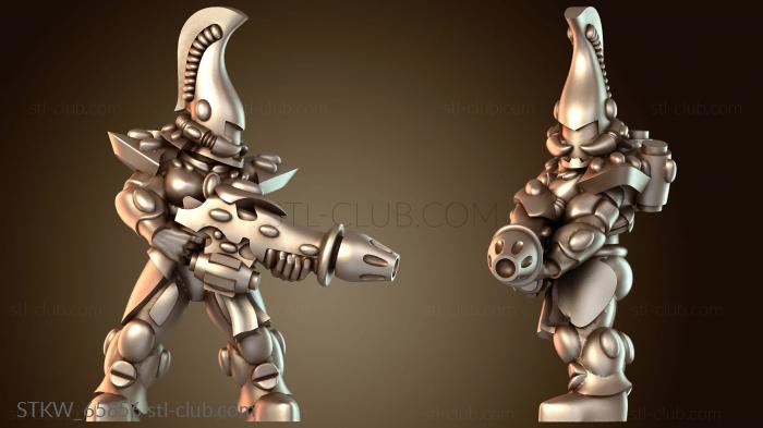 Стоящая женщина-адепт