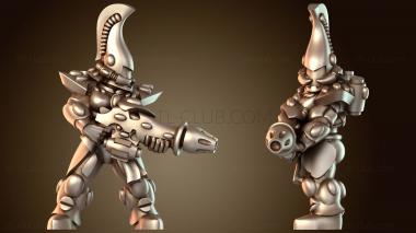 3D модель Стоящая женщина-адепт (STL)