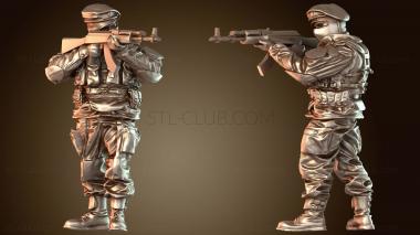 3D модель АКМ для стрельбы стоя (STL)