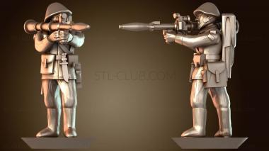 3D модель РПГ-гранатомет Stand-Fire (STL)