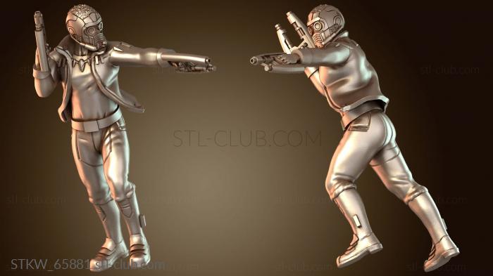 Military Звездная Пантера в маске