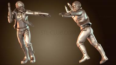 3D модель Звездная Пантера в маске (STL)