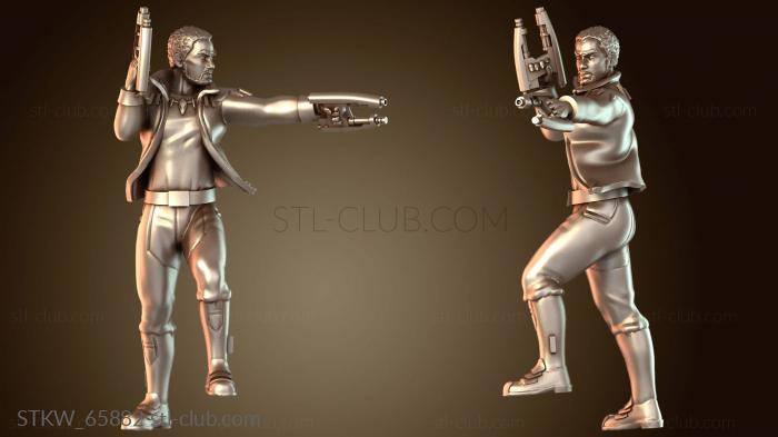 Military Звездная Пантера в маске Сентинел