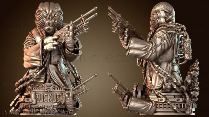 Military Star Wars Zuckuss Limited Bust