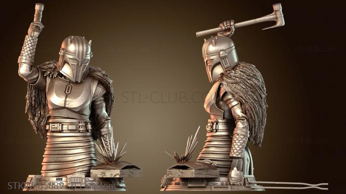 Military Модель бюста оружейника из «Звёздных войн»