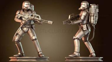 3D модель Огнеметчик из «Звездных войн» (STL)