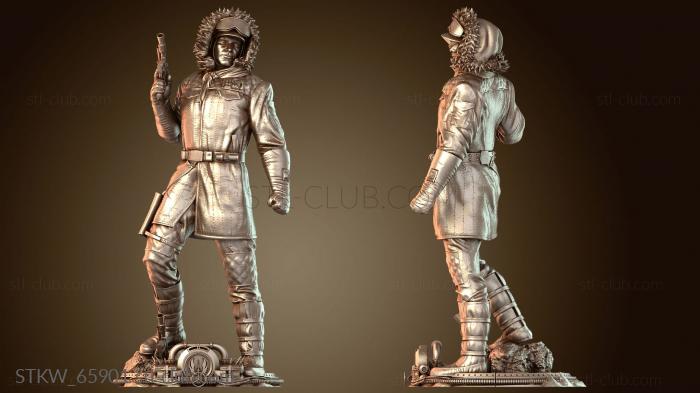 Military Снежный костюм Хана Соло из «Звездных войн»