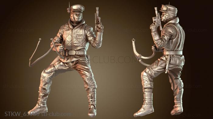 Military Фигурка Люка в снежном костюме из «Звездных войн»