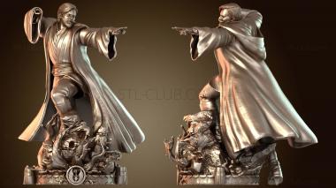 3D модель Фигурка Оби-Вана из «Звездных войн» (STL)