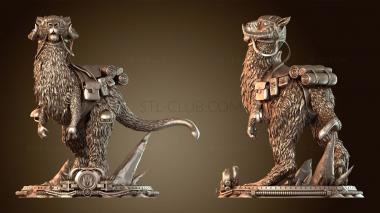 3D модель Модель наездника таунтауна из «Звездных войн» (STL)