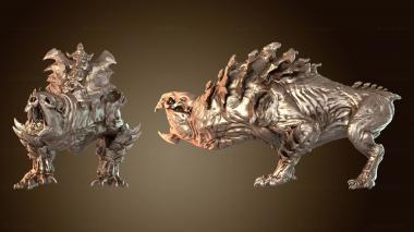 3D модель Звездный Жрец Крыса Неукротимый (STL)