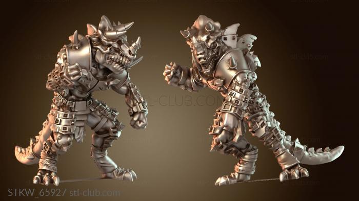 Military Starplayers Kroxigor Tank