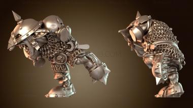 3D модель Звезды Гоблин Звезда Бензопилы (STL)