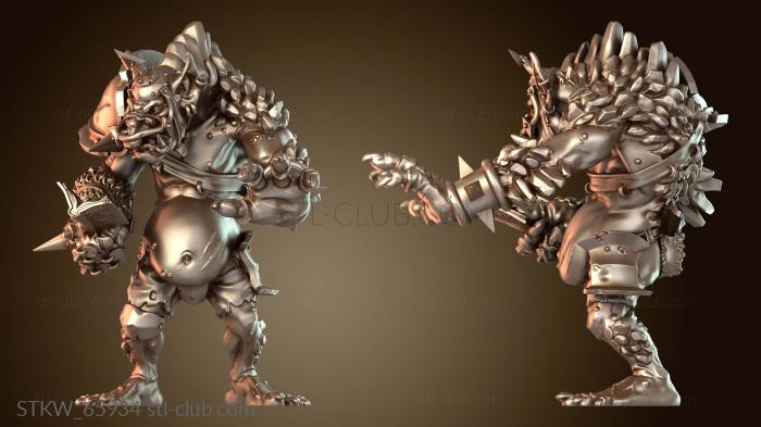 Military Звездный тролль-ученый с книгой и очками