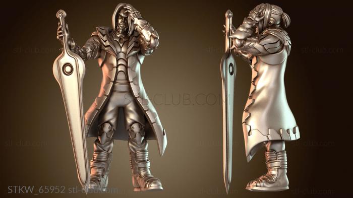 Military Stinger Renard Cyberpunk Samurai Idle Form