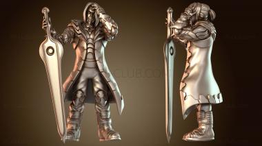 3D модель Stinger Renard Cyberpunk Samurai Idle Form (STL)