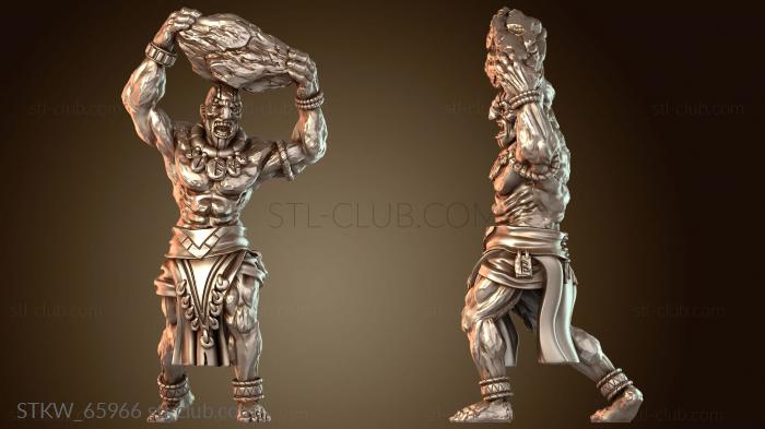 Military Каменные гиганты сгруппированы