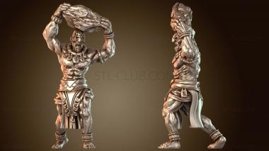 3D модель Каменные гиганты сгруппированы (STL)