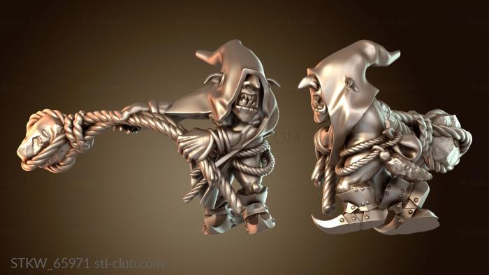 Military Гоблин-метатель камней, вариант б