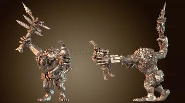 3D модель Подавляющее средство для каменных троллей X (STL)