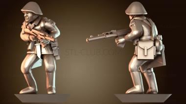 3D модель Наклонившийся Страж (STL)