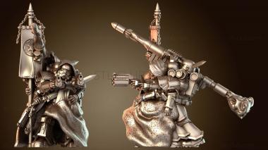 3D модель Отряд ближнего боя Штормовых Морских Пехотинцев (STL)