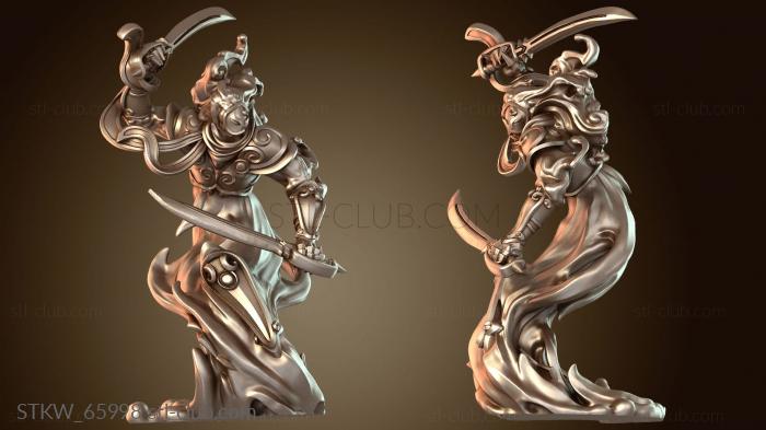 Фазовый сдвиг воина духов бури