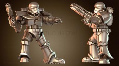 3D модель Подразделение штурмовиков «Топор» (STL)