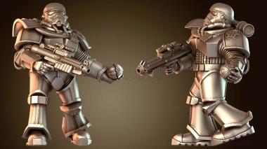 3D модель Вариант топора штурмовика q (STL)