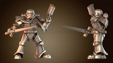 3D модель Вариант топора штурмовика u (STL)