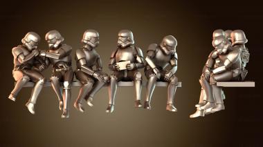 3D модель Перерыв на обед штурмовика (STL)