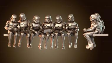 3D модель Перерыв на обед штурмовика (STL)