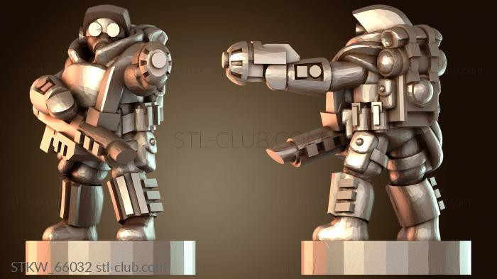 Military Сержант-лидер штурмовиков