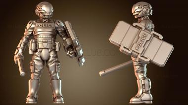 3D модель Уличный полицейский патруль (STL)