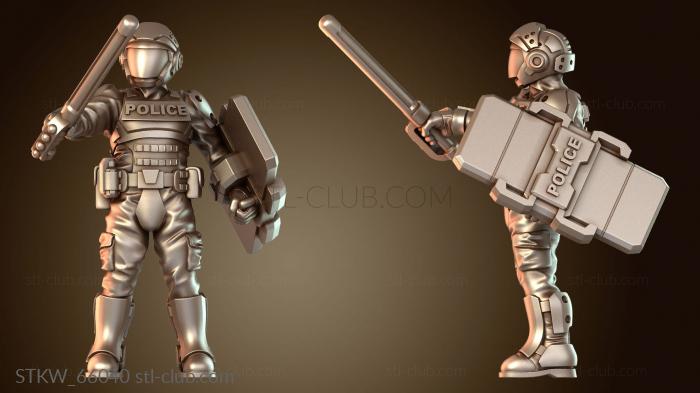 Military Уличный полицейский