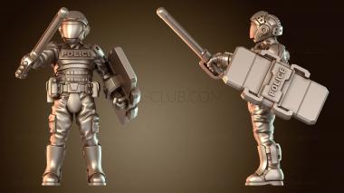 3D модель Уличный полицейский (STL)