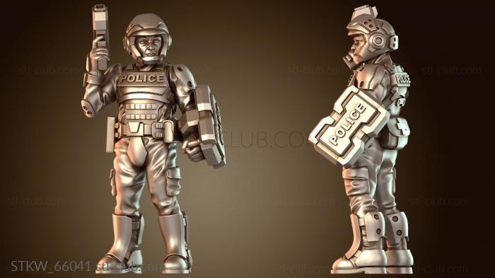 Military Уличный полицейский отряд