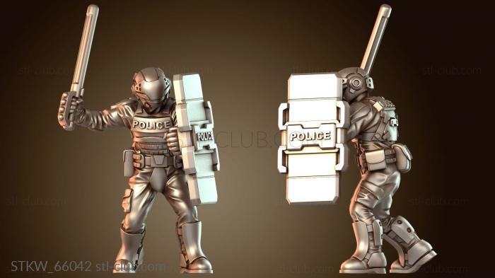 Military Уличный полицейский вариант h